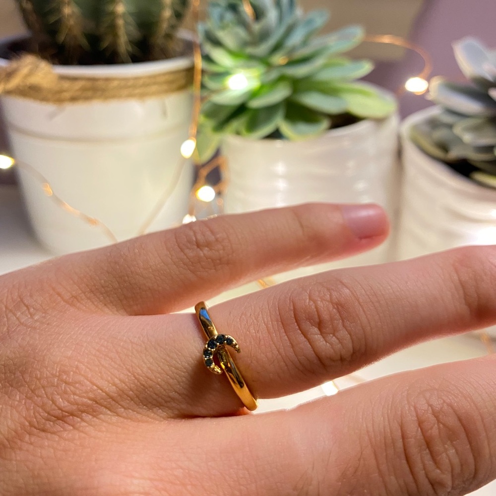Kate Spade Crescent Moon Ring